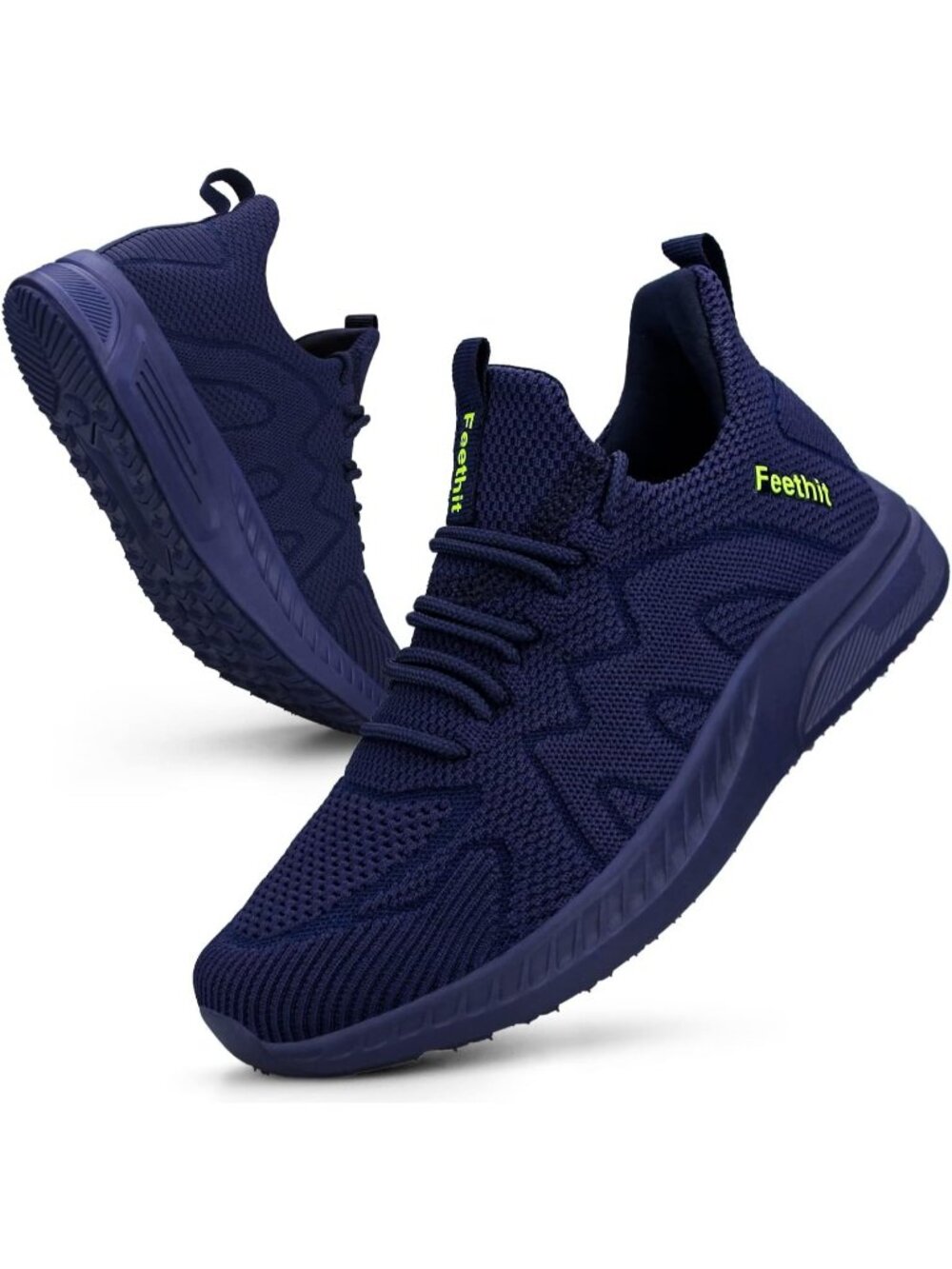 🆕Women's Dark Blue Running Shoes Non Slip Gym Tennis Walking Workout Sneakers